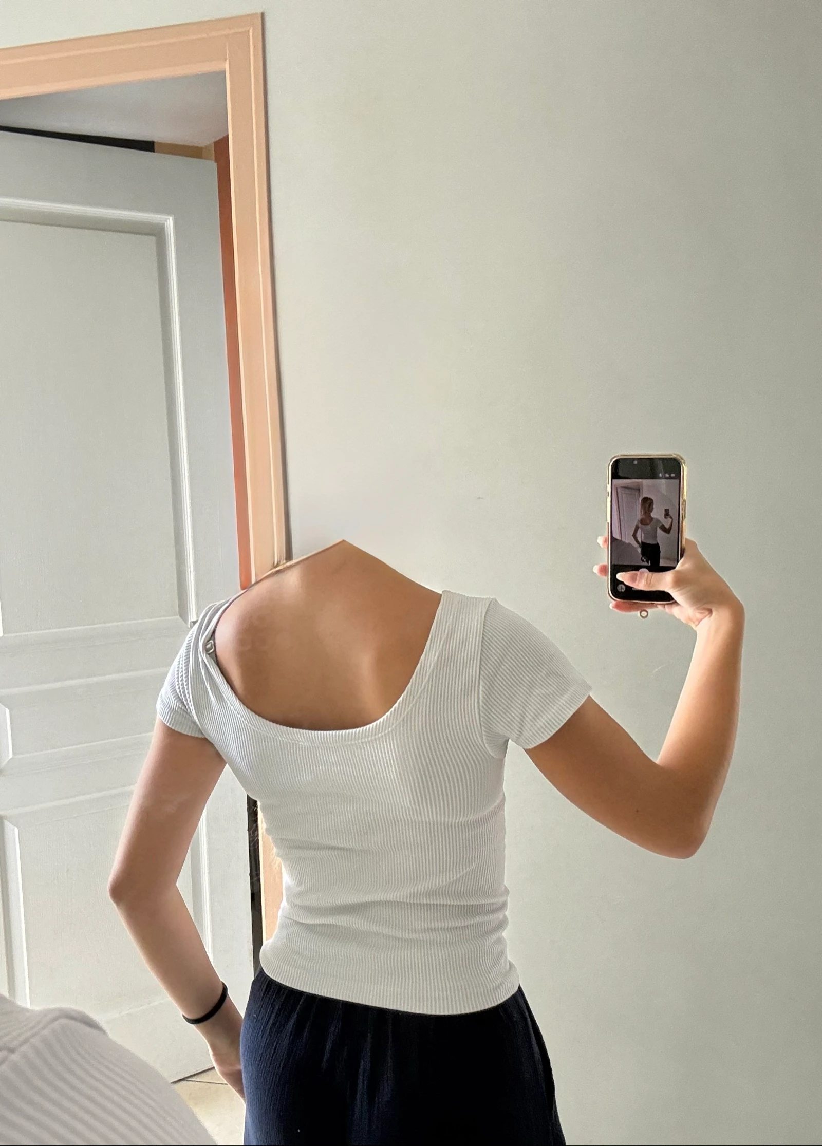 Top dos nu cotelé feminino PP – photo 2